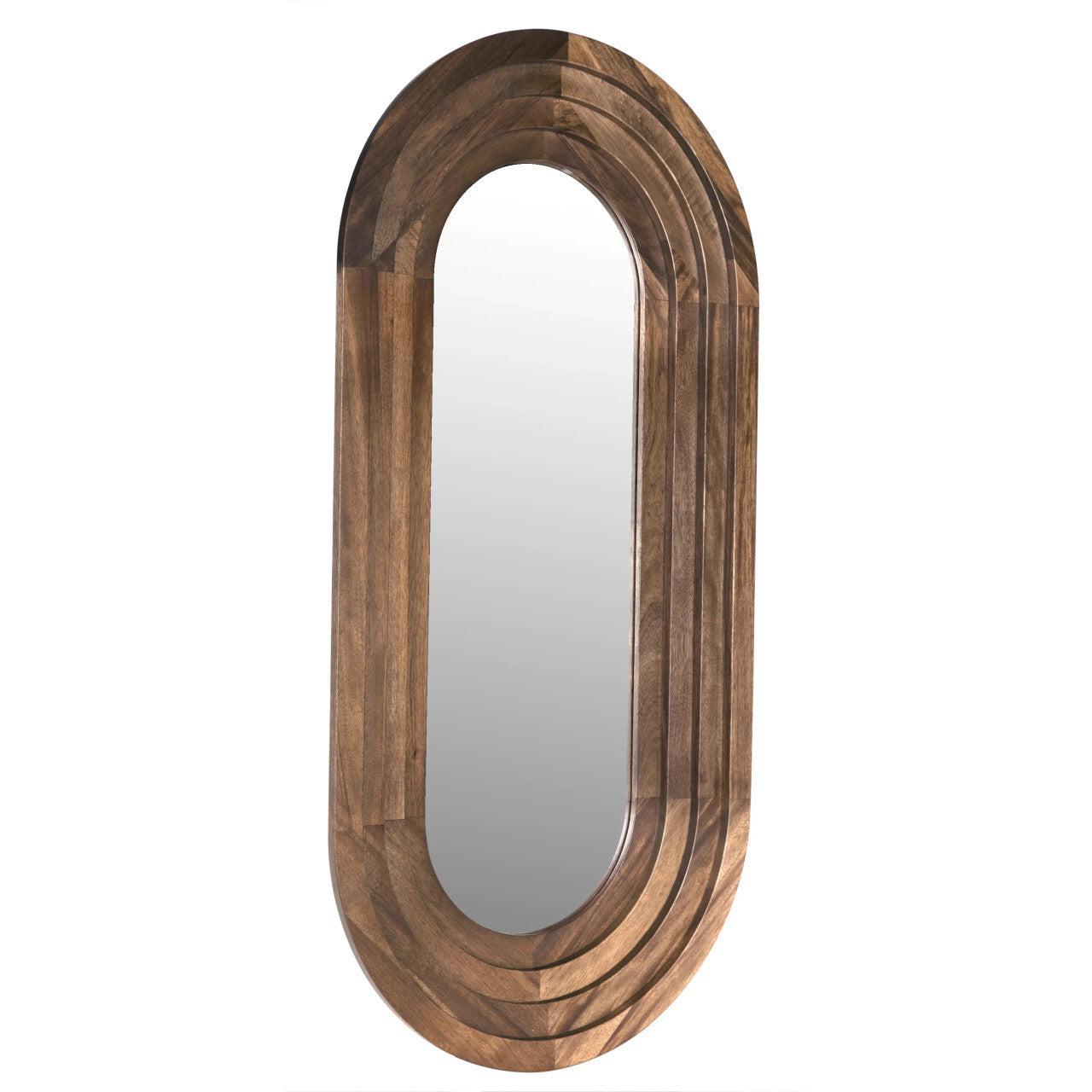 Noir New Fuss Mirror in Dark Walnut GMIR180DW-A