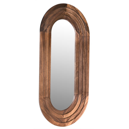 Noir New Fuss Mirror in Dark Walnut GMIR180DW-A