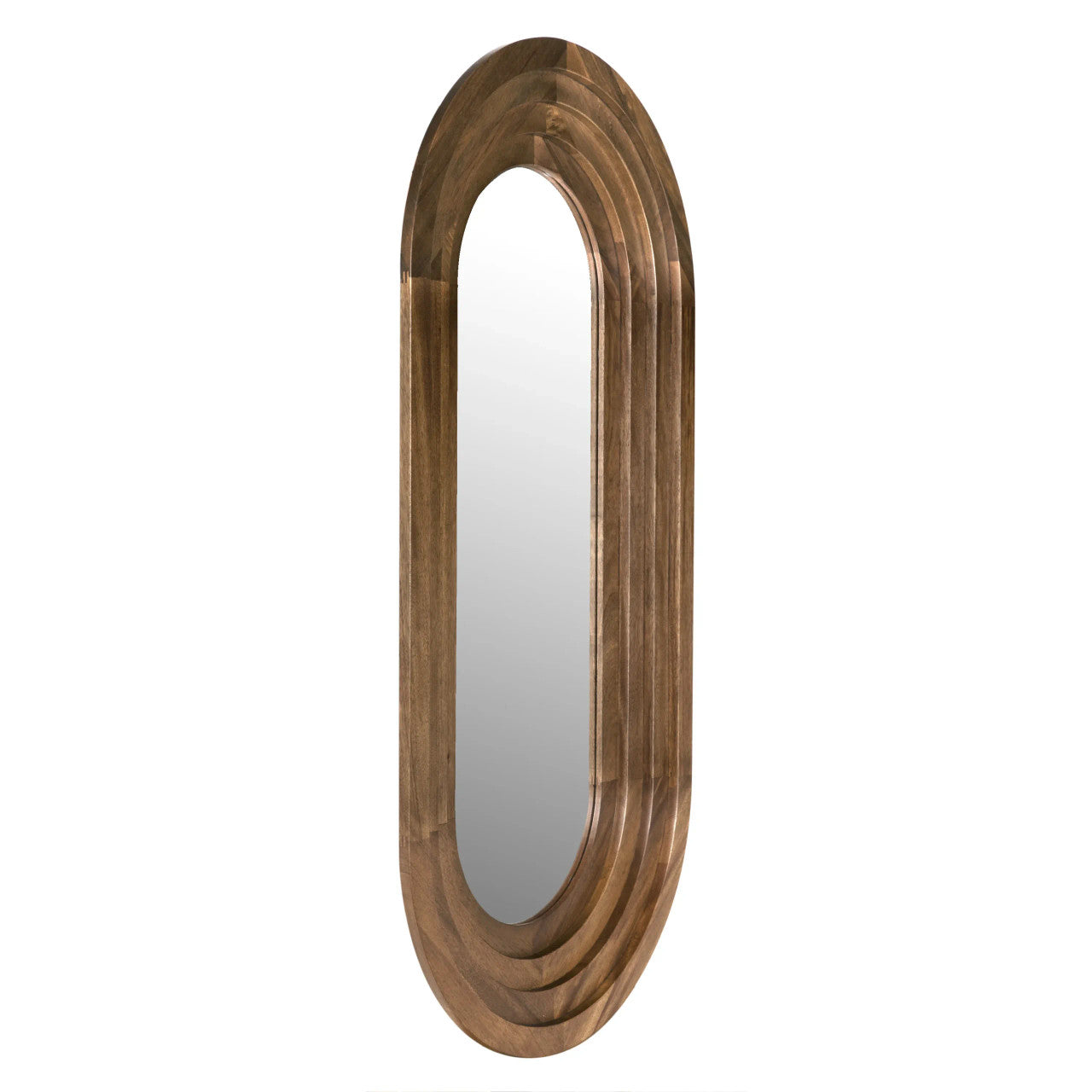 Noir New Fuss Mirror in Dark Walnut GMIR180DW-A