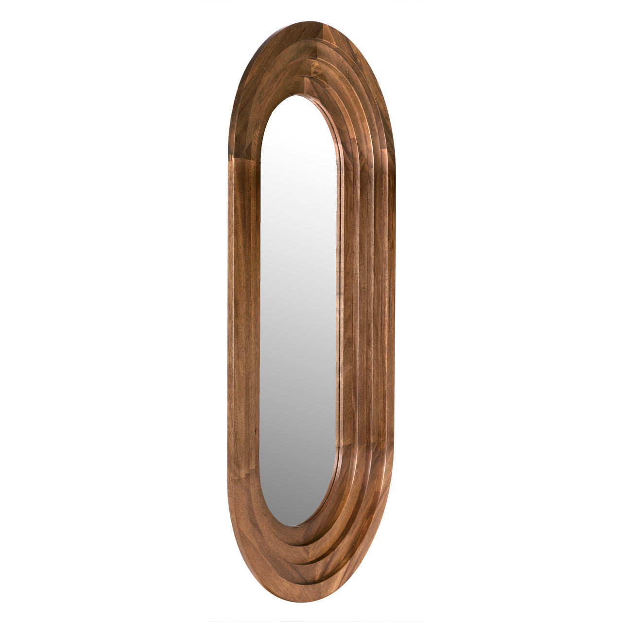 Noir New Fuss Mirror in Dark Walnut GMIR180DW-A