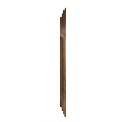 Noir New Fuss Mirror in Dark Walnut GMIR180DW-A