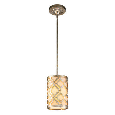 Lucas McKearn Arabella Kitchen Metal Weathered Silver Mini Pendant to semi flush By Lucas McKearn