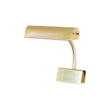 House of Troy Grand Piano Clamp Lamp in Polished Brass GP10-61