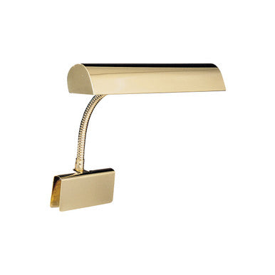 House of Troy Grand Piano Clamp Lamp in Polished Brass GP14-61