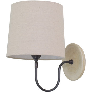 House of Troy Scatchard Stoneware Wall Lamp in Oatmeal GS725-OT