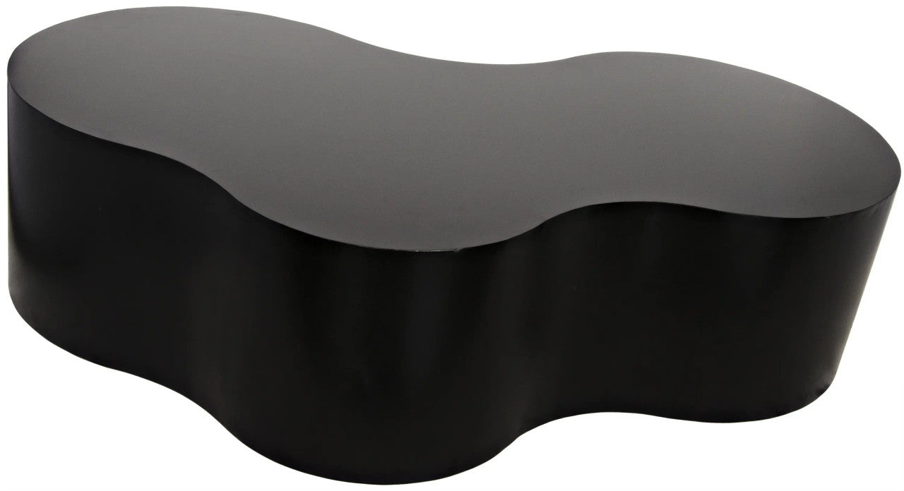 Noir Island Coffee Table in Matte Black GTAB1006MTB