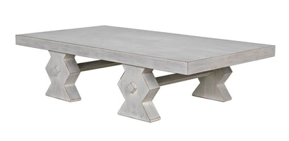 Noir Suzu Coffee Table in White Wash GTAB1015WH