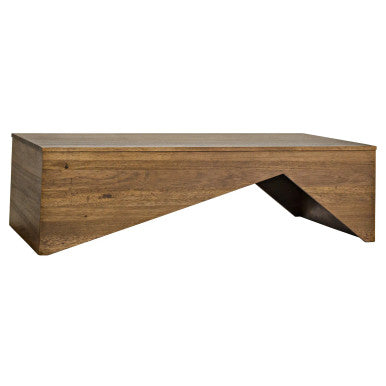 Noir Daiki Coffee Table in Dark walnut GTAB1016DW