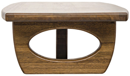 Noir Douglas Coffee Table in Dark walnut GTAB1019DW