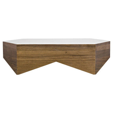 Noir Amsterdam Coffee Table in Dark Walnut GTAB1024DW