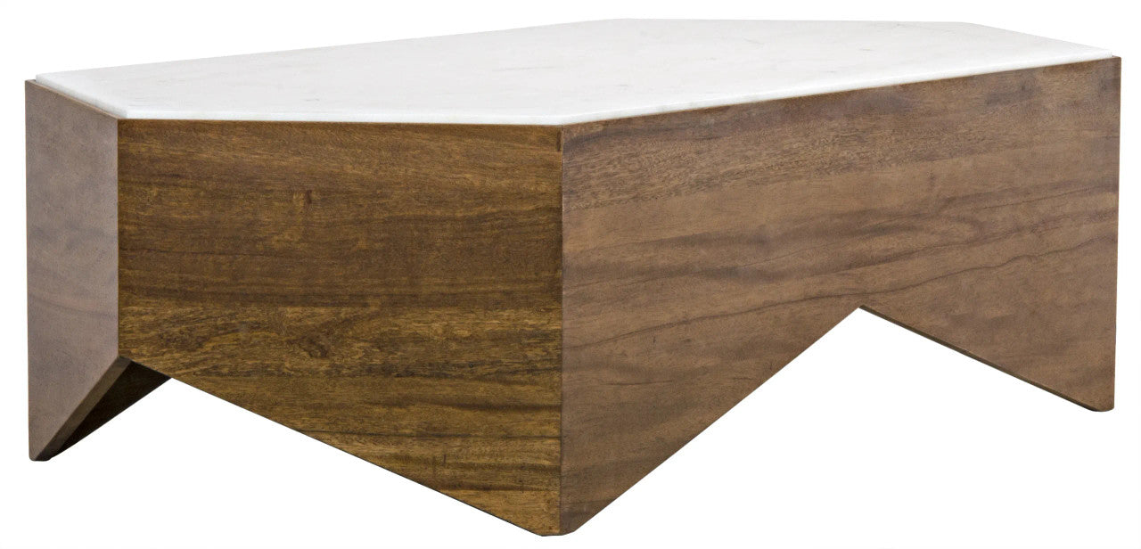 Noir Amsterdam Coffee Table in Dark Walnut GTAB1024DW