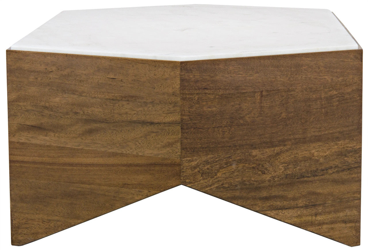 Noir Amsterdam Coffee Table in Dark Walnut GTAB1024DW