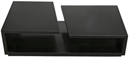 Noir Shift Coffee Table in Matte Black GTAB1038MTB