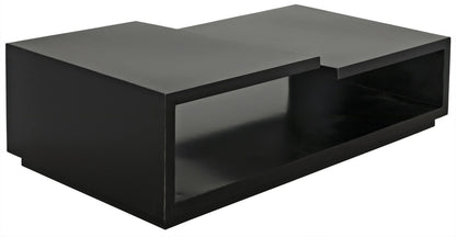 Noir Shift Coffee Table in Matte Black GTAB1038MTB