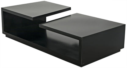 Noir Shift Coffee Table in Matte Black GTAB1038MTB