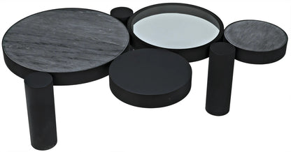 Noir Trypo Coffee Table in Matte Black GTAB1049MTB