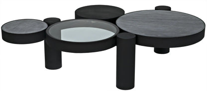 Noir Trypo Coffee Table in Matte Black GTAB1049MTB