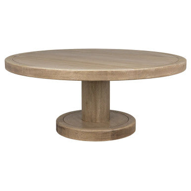 Noir Milena Coffee Table in Washed Walnut GTAB1054WAW