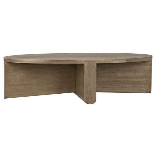 Noir Bast Coffee Table in Washed Walnut GTAB1056WAW