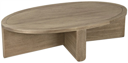 Noir Bast Coffee Table in Washed Walnut GTAB1056WAW