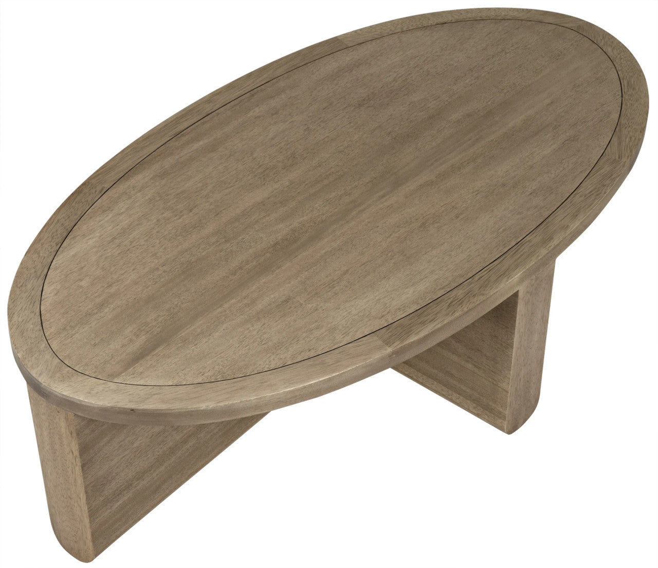 Noir Bast Coffee Table in Washed Walnut GTAB1056WAW