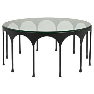 Noir Achille Coffee Table in Matte Black GTAB1059MTB