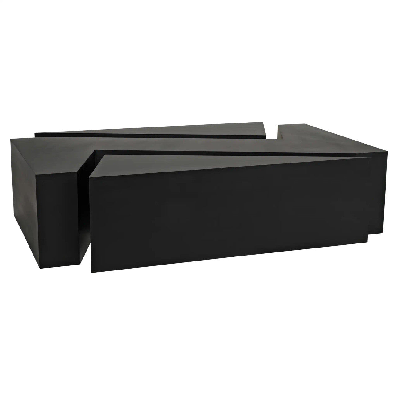 Noir Element Coffee Table in Matte Black GTAB1066MTB