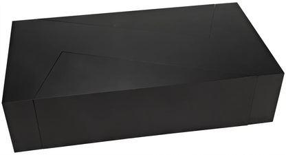 Noir Element Coffee Table in Matte Black GTAB1066MTB