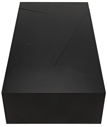 Noir Element Coffee Table in Matte Black GTAB1066MTB