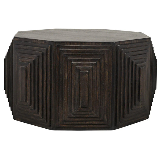 Noir Moore Coffee Table in Ebony Walnut GTAB1070EB