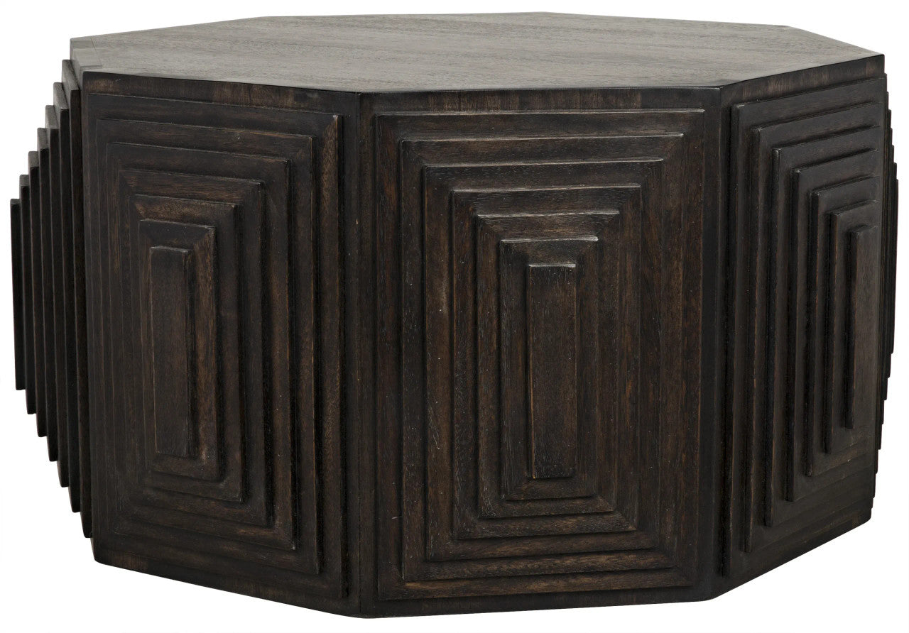 Noir Moore Coffee Table in Ebony Walnut GTAB1070EB