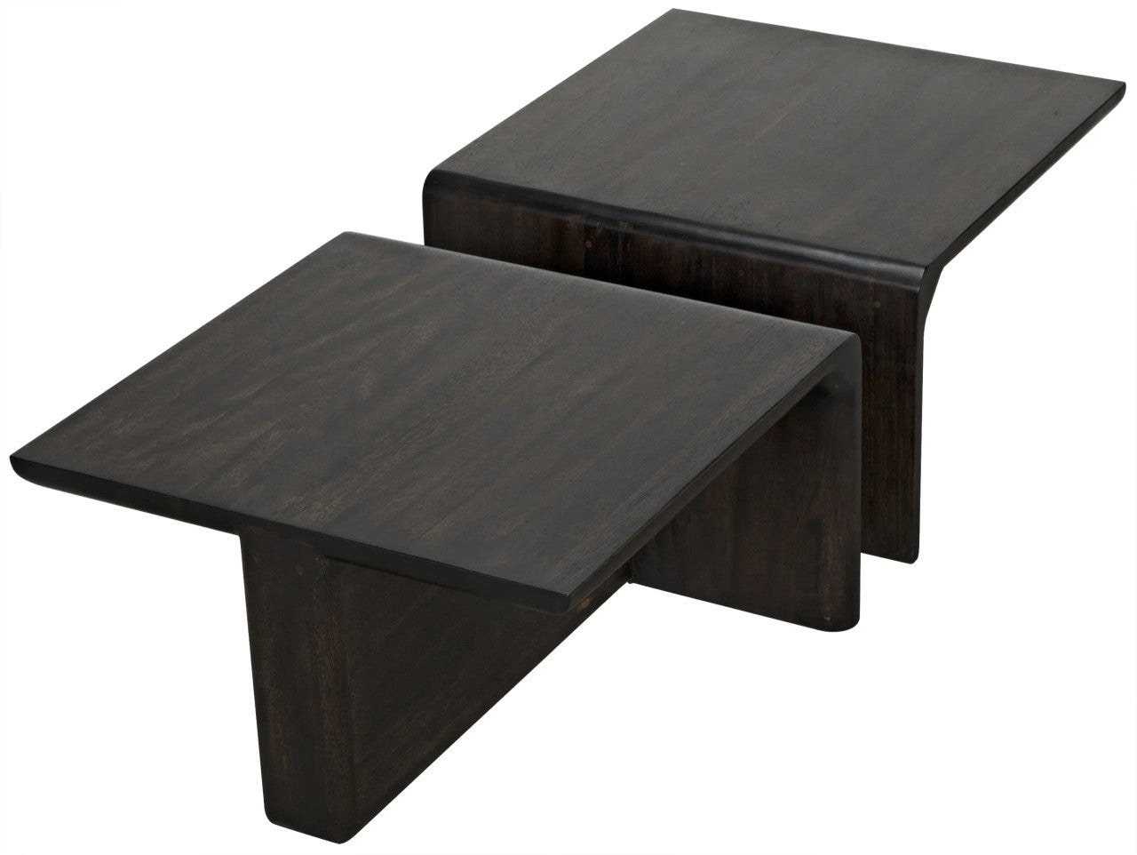 Noir Hagen Coffee Table in Ebony Walnut GTAB1071EB