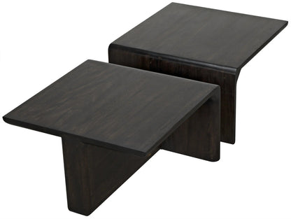 Noir Hagen Coffee Table in Ebony Walnut GTAB1071EB