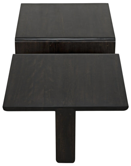 Noir Hagen Coffee Table in Ebony Walnut GTAB1071EB