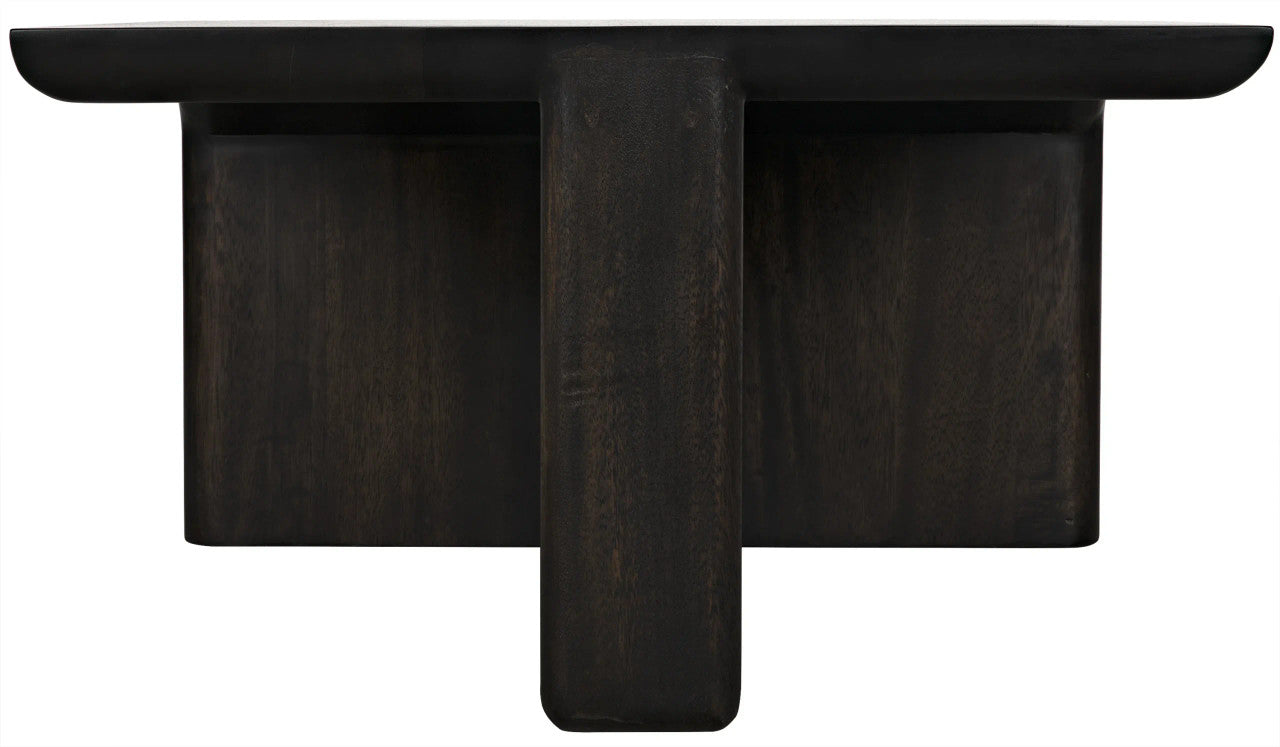 Noir Hagen Coffee Table in Ebony Walnut GTAB1071EB