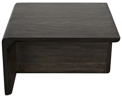 Noir Hagen Coffee Table in Ebony Walnut GTAB1071EB