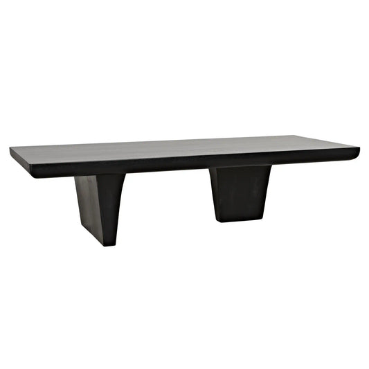 Noir Ward Coffee Table in Hand Rubbed Black GTAB1079HB