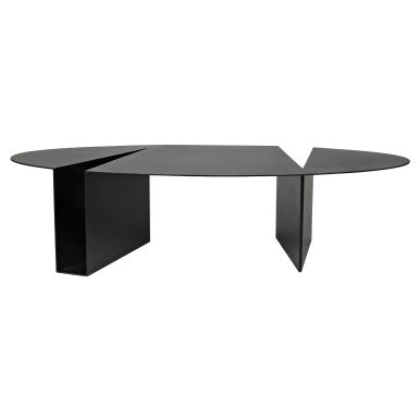 Noir Minerva Coffee Table in Matte Black GTAB1084MTB