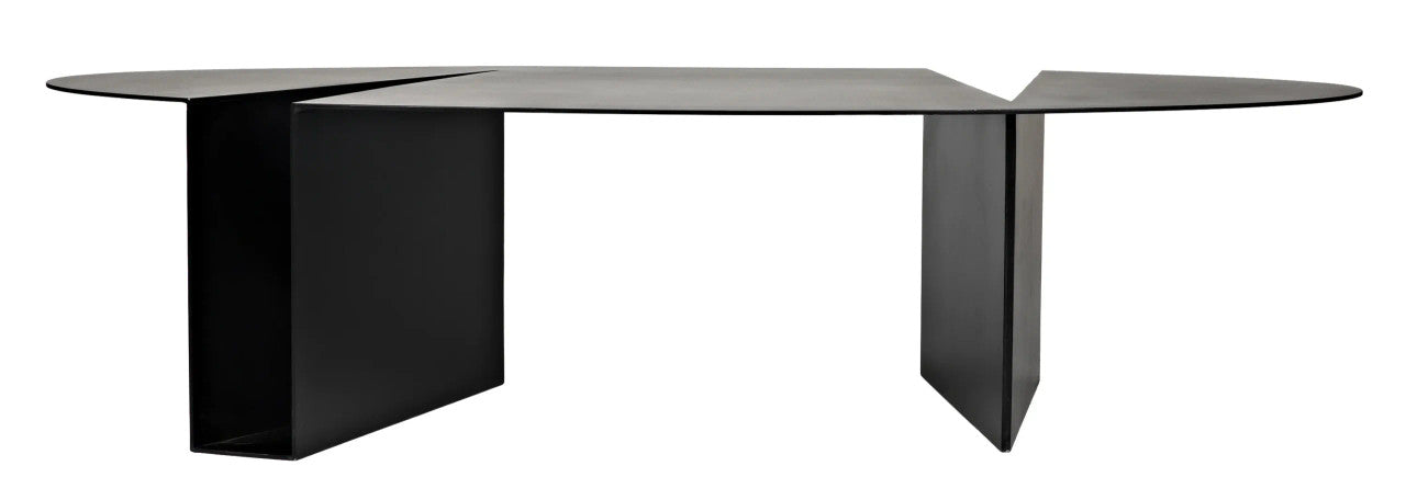 Noir Minerva Coffee Table in Matte Black GTAB1084MTB