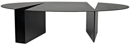 Noir Minerva Coffee Table in Matte Black GTAB1084MTB