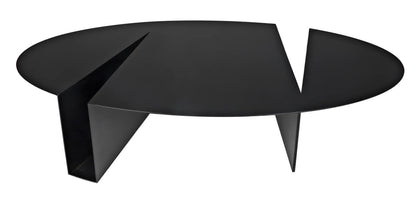 Noir Minerva Coffee Table in Matte Black GTAB1084MTB