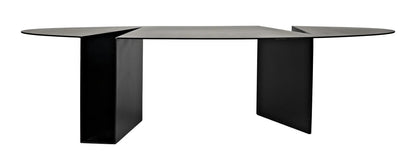 Noir Minerva Coffee Table in Matte Black GTAB1084MTB