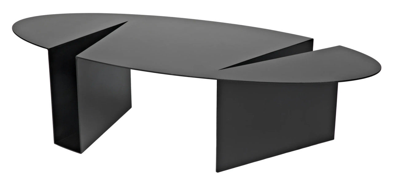 Noir Minerva Coffee Table in Matte Black GTAB1084MTB