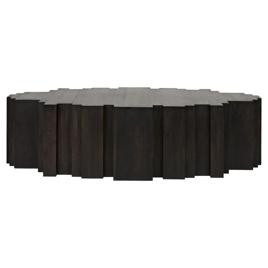 Noir Royce Coffee Table in Ebony Walnut GTAB1087EB