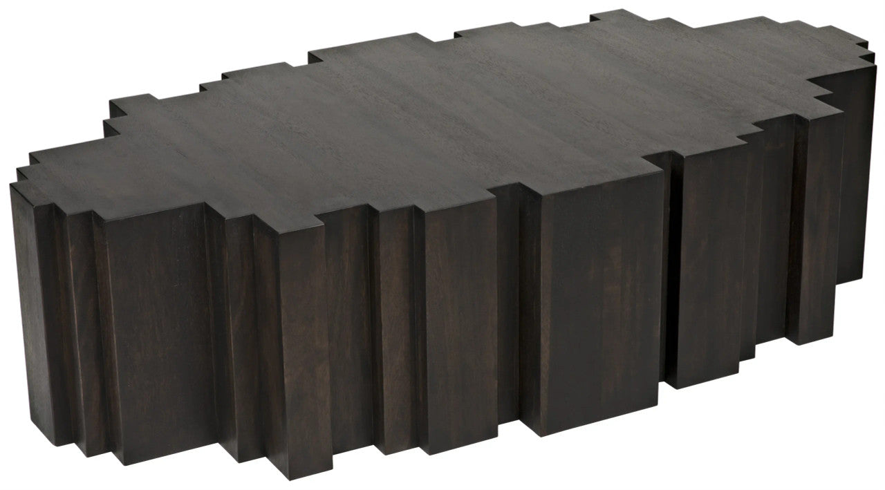 Noir Royce Coffee Table in Ebony Walnut GTAB1087EB