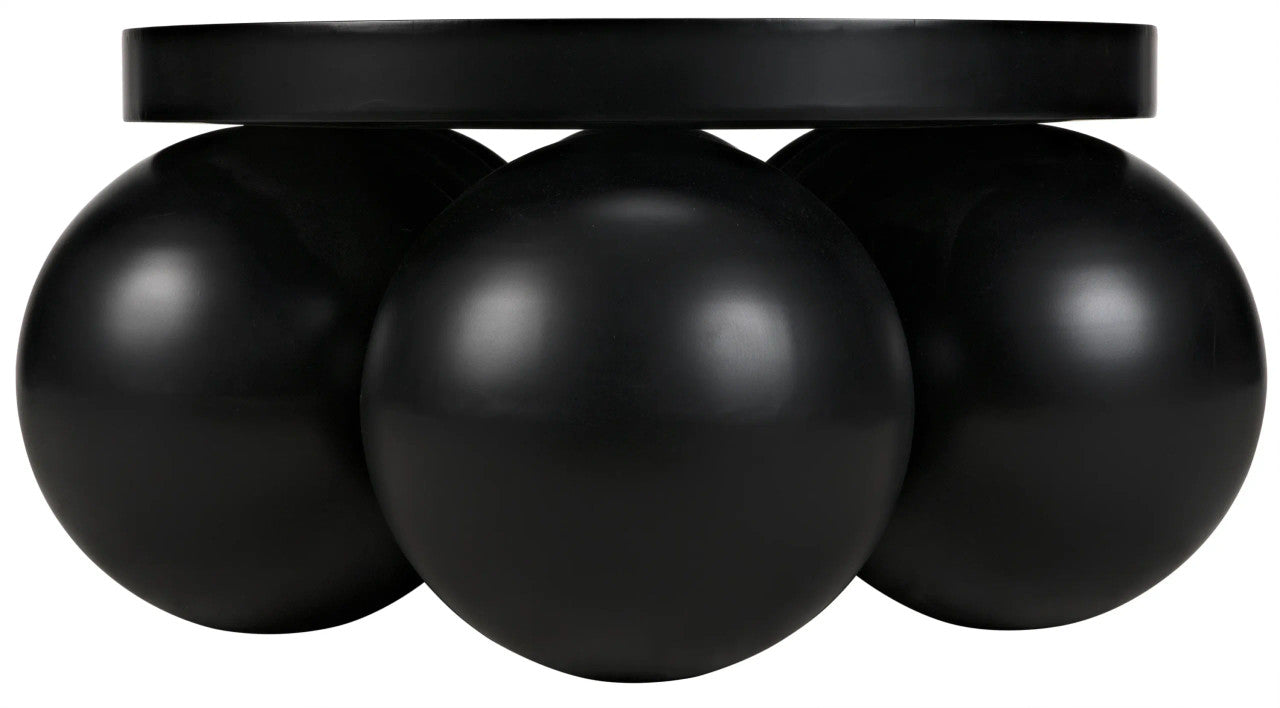 Noir Lambreta Coffee Table in Matte Black GTAB1088MTB