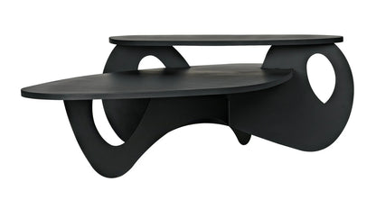 Noir Kaldera Coffee Table in Matte Black GTAB1110MTB