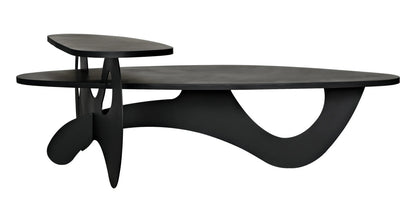 Noir Kaldera Coffee Table in Matte Black GTAB1110MTB