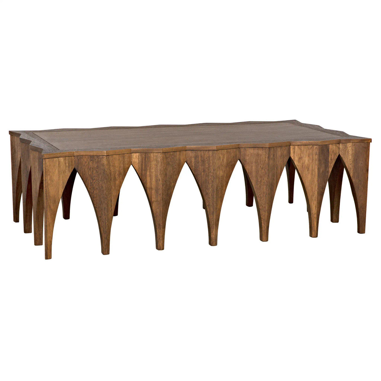 Noir Zelenko Coffee Table in Dark Walnut GTAB1118DW