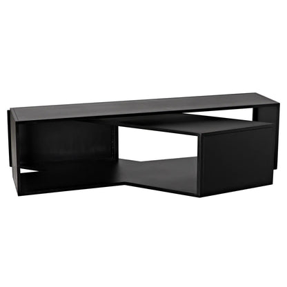 Noir Keweco Coffee Table in Matte Black GTAB1122MTB